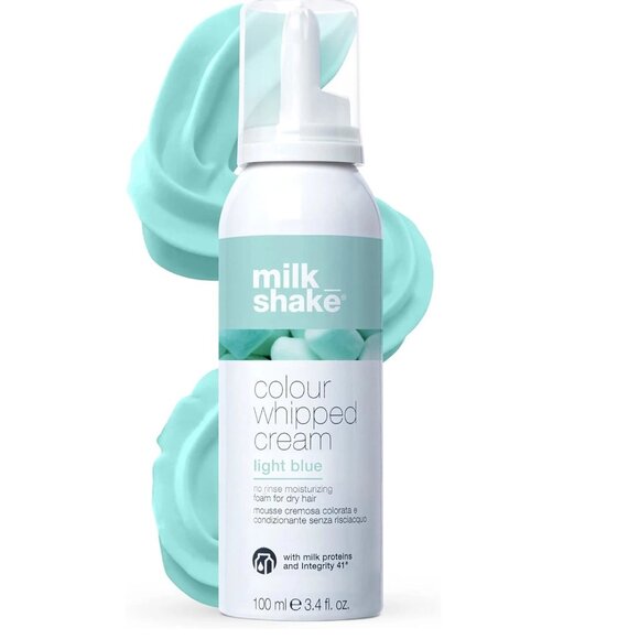 milk_shake Color Whipped Cream Leave In Coloring Conditioner - Light Blue - Picture 1 of 5